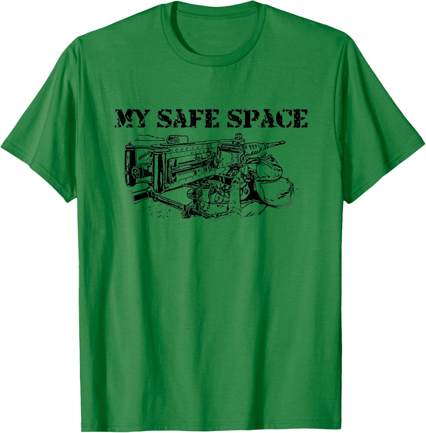 0331 Machine Gunner, Funny Infantry T-Shirt - T-Shirt | Irish Green