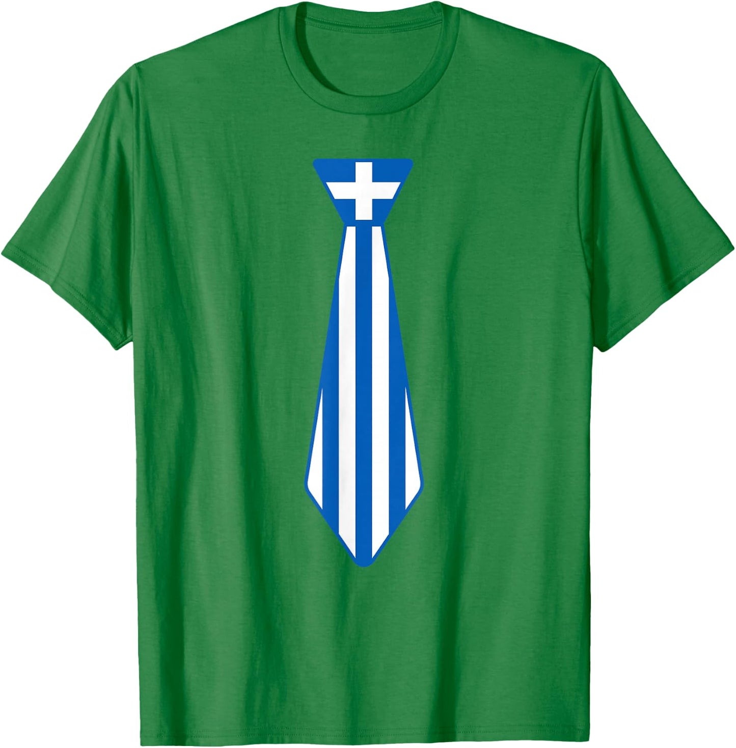 Greek Easter Tie Funny Novelty Greece Flag Boys Toddlers T-Shirt - T-Shirt | Irish Green