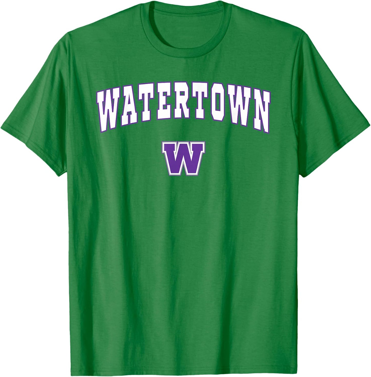 Watertown High School Purple Tigers T-Shirt - T-Shirt | Irish Green