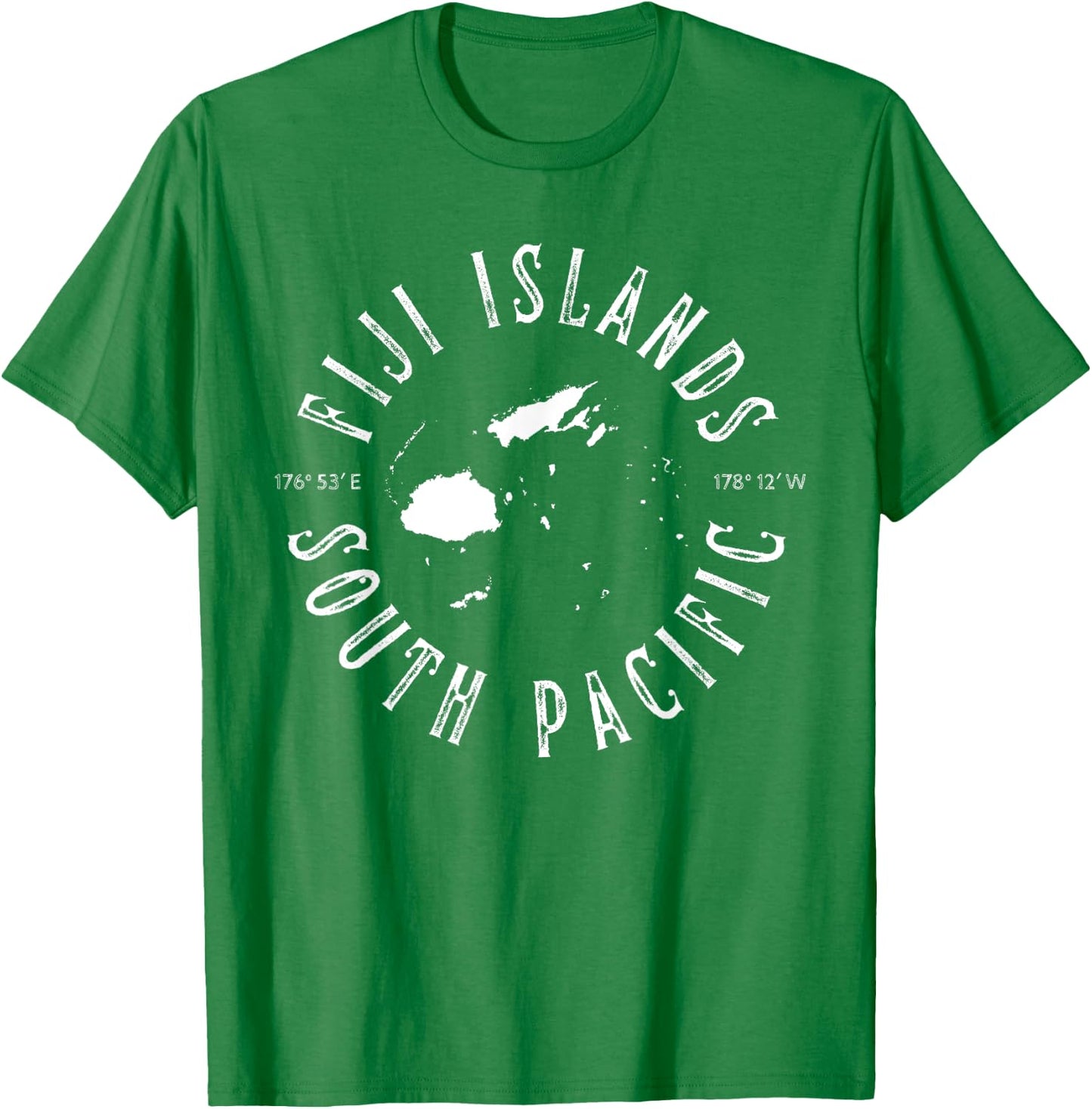 Fiji Islands Souvenir Fiji T-Shirt - T-Shirt | Irish Green