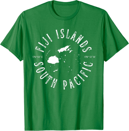 Fiji Islands Souvenir Fiji T-Shirt - T-Shirt | Irish Green
