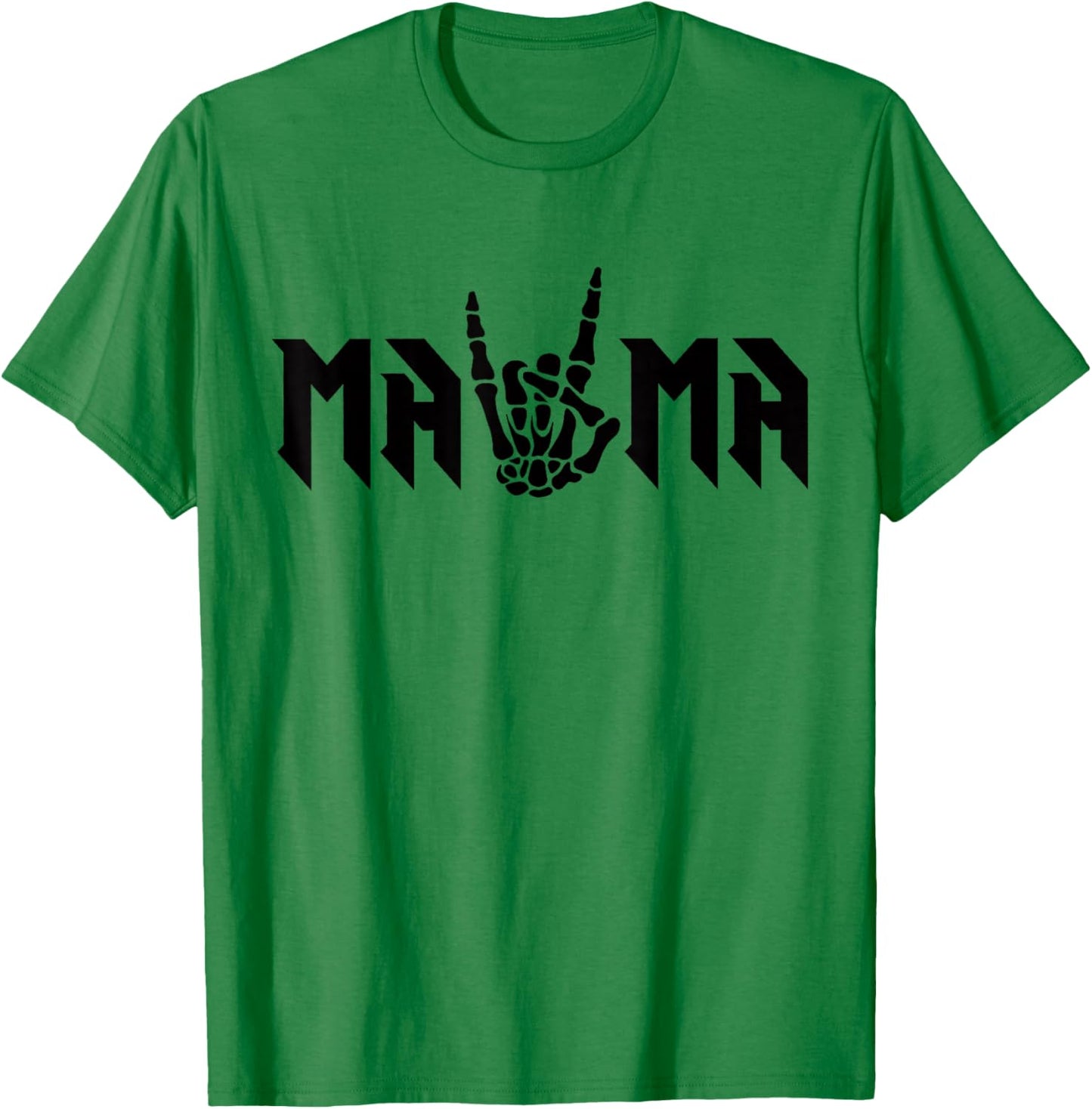 Mama Of The Bad Two the Bone Birthday 2 Years Old Birthday T-Shirt - T-Shirt | Irish Green