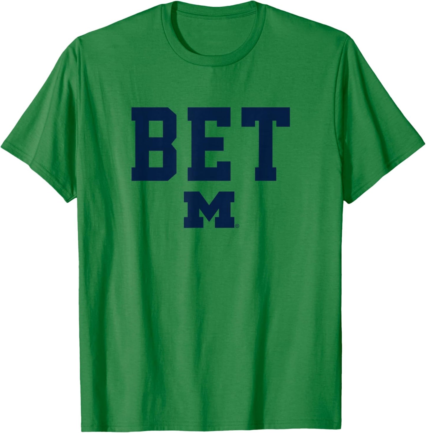 University of Michigan Wolverines U of M BET T-Shirt - T-Shirt | Irish Green