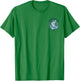 Left Chest and Back Print Marlin Marathon Florida Keys T-Shirt - T-Shirt | Irish Green