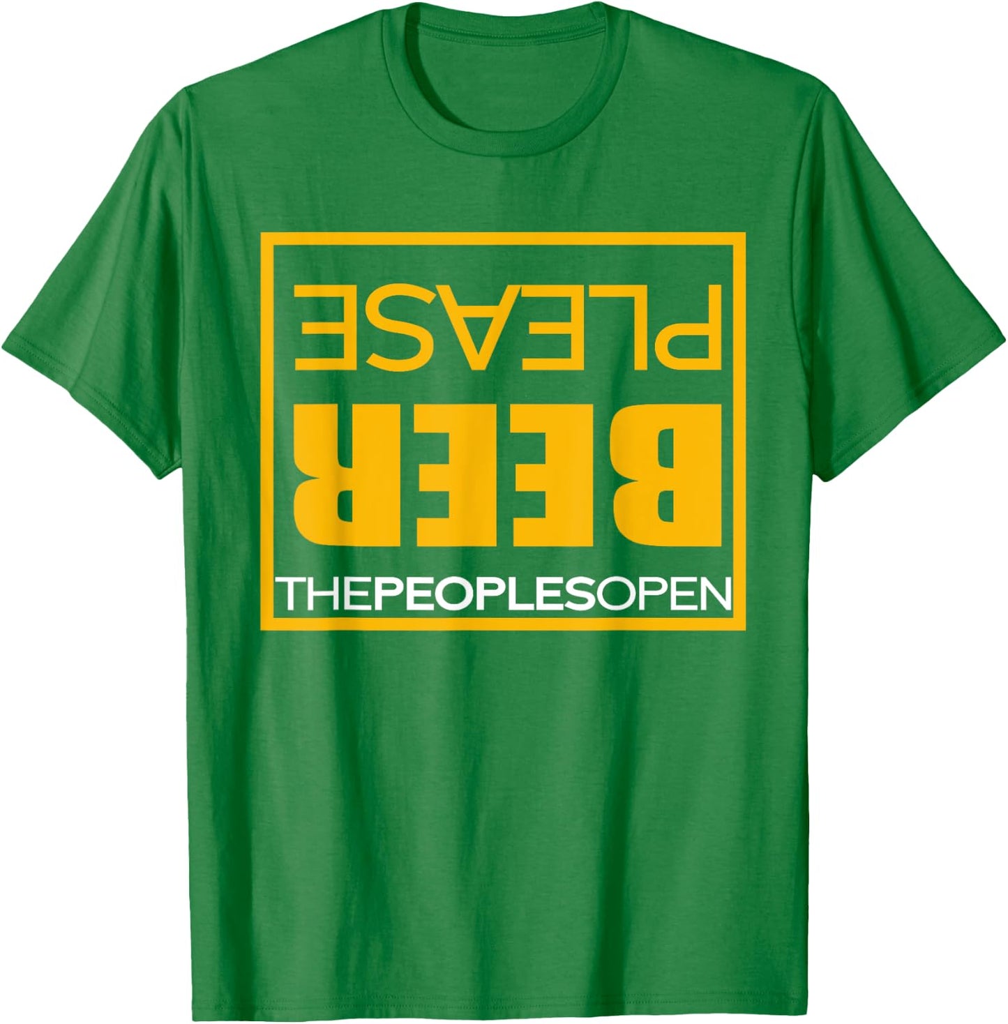 Waste Management Beer Please T-Shirt - T-Shirt | Irish Green