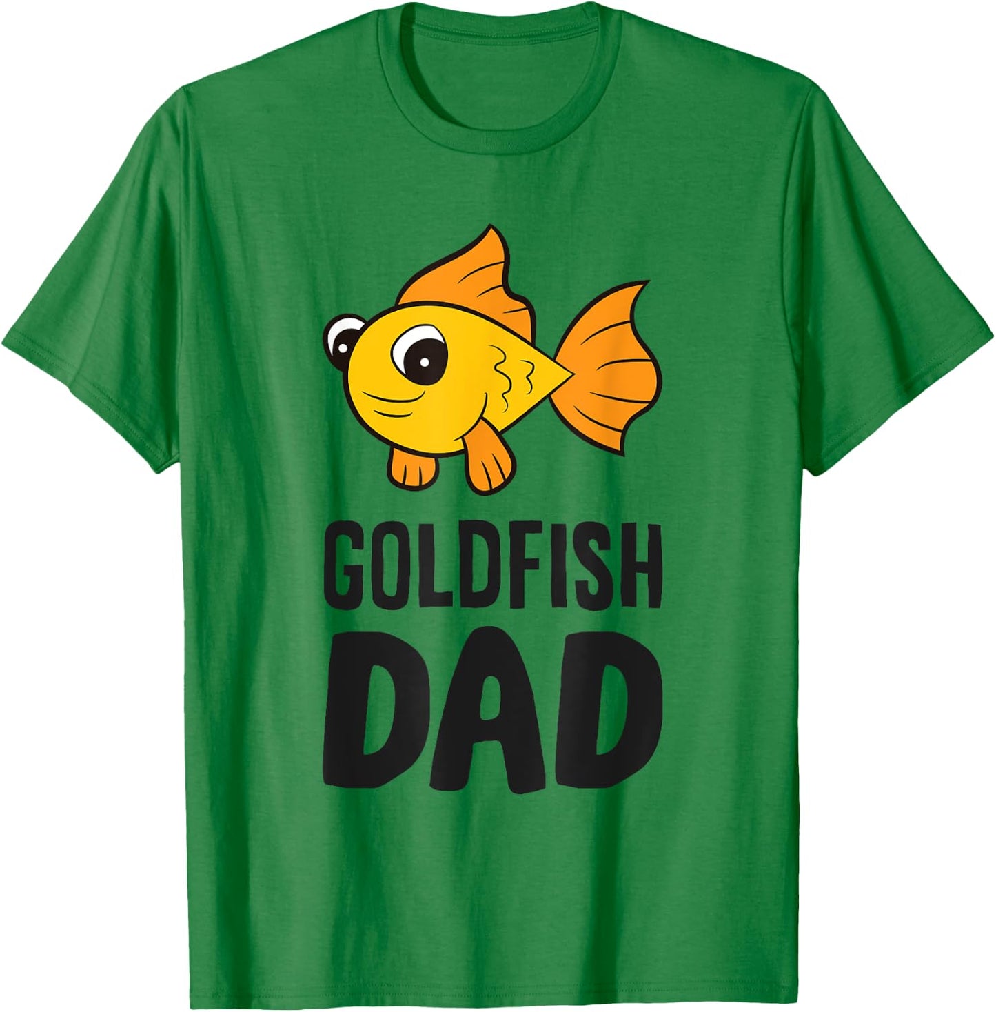 Goldfish Aquarium Funny Goldfish Dad T-Shirt - T-Shirt | Irish Green