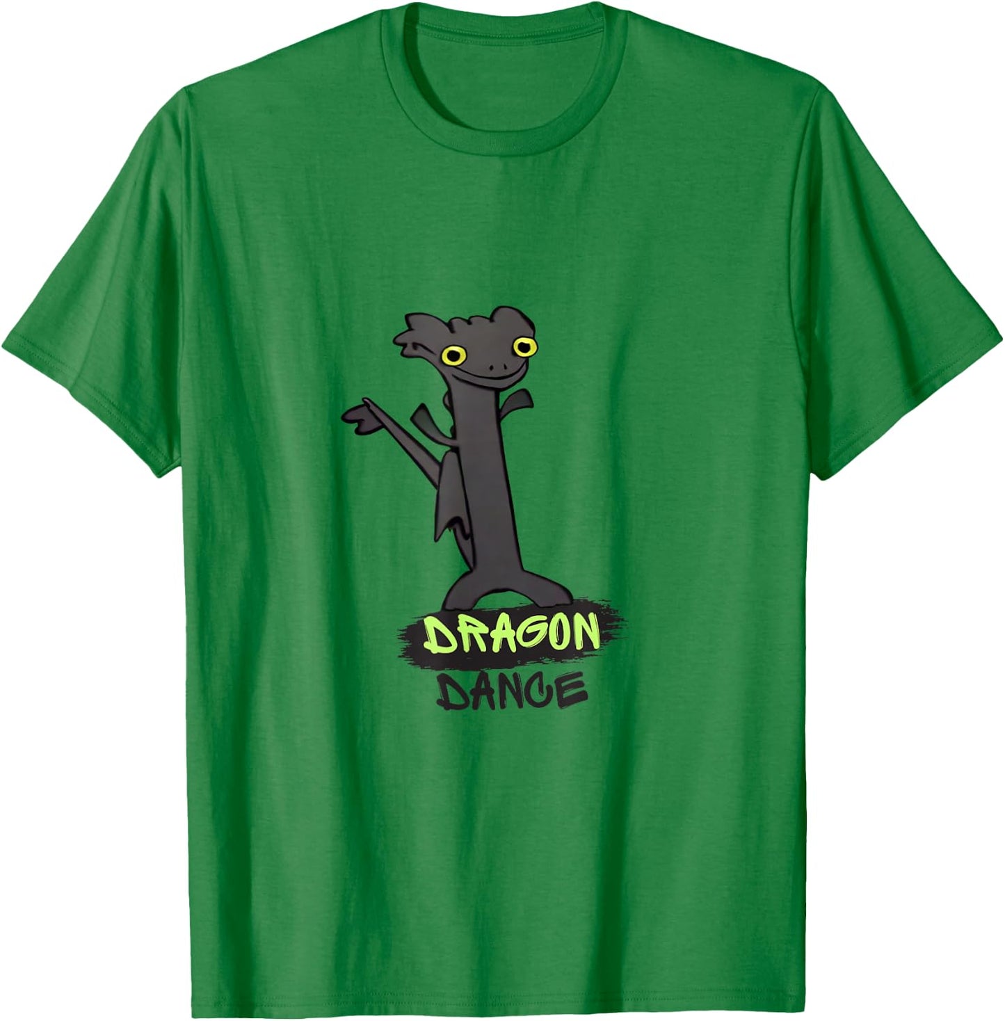 Funny Dragon Dance - Dancing Dragon Meme T-Shirt - T-Shirt | Irish Green