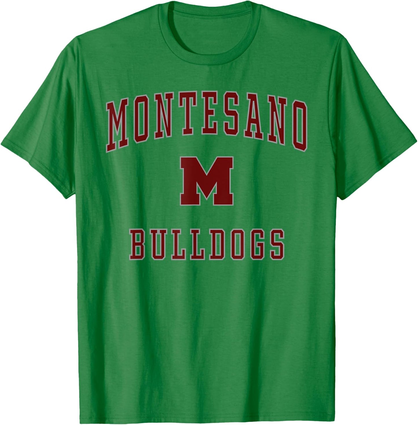 Montesano High School Bulldogs T-Shirt - T-Shirt | Irish Green