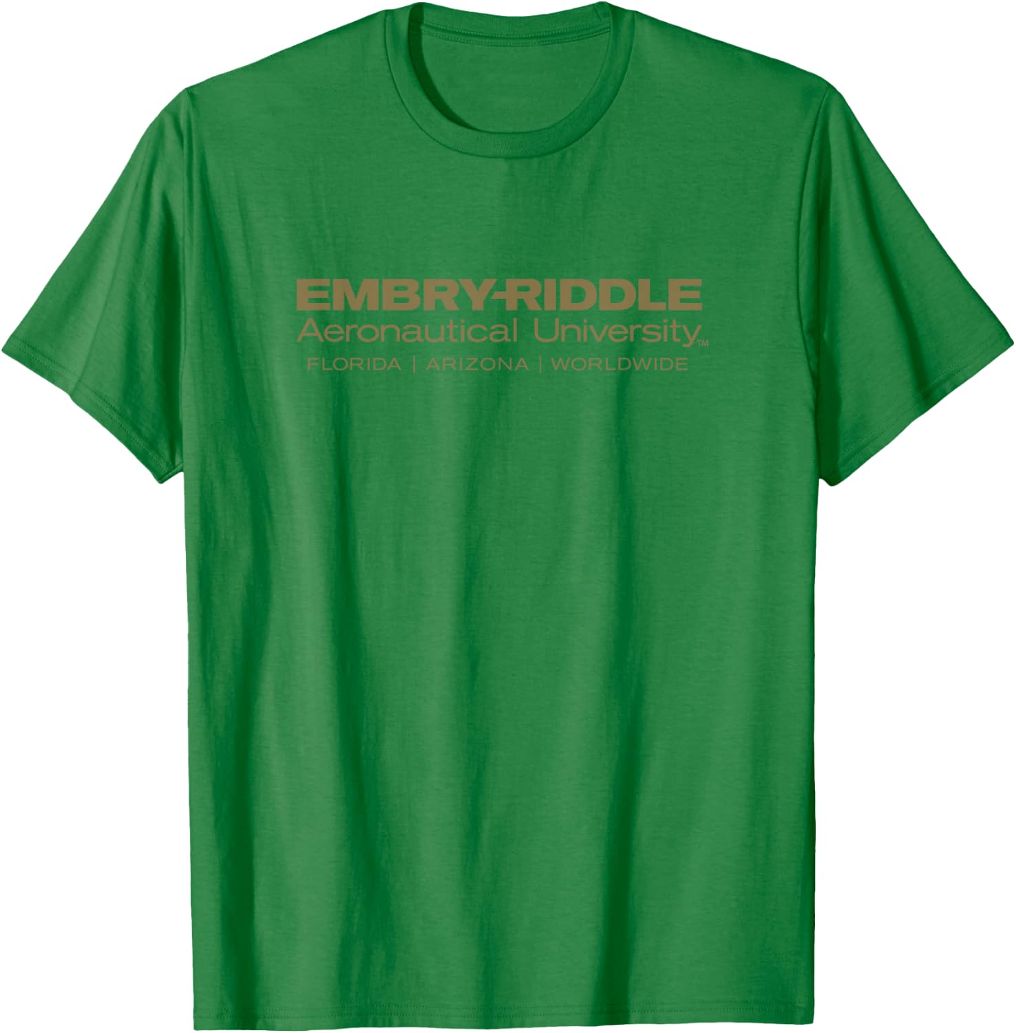Embry Riddle Eagles | Official NCAA Worldwide | PPERAUW03 T-Shirt - T-Shirt | Irish Green