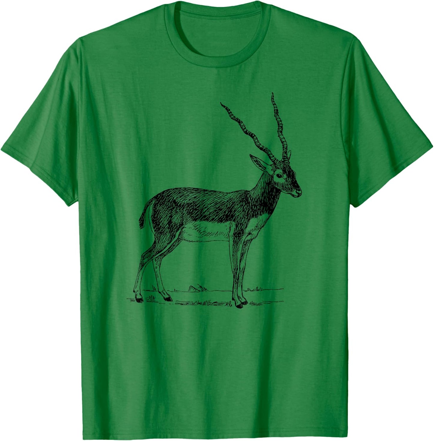 Antelope Animal T-Shirt - T-Shirt | Irish Green