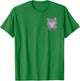 Wolf In Bag Wolves Forest Gift Funny Wolf T-Shirt - T-Shirt | Irish Green