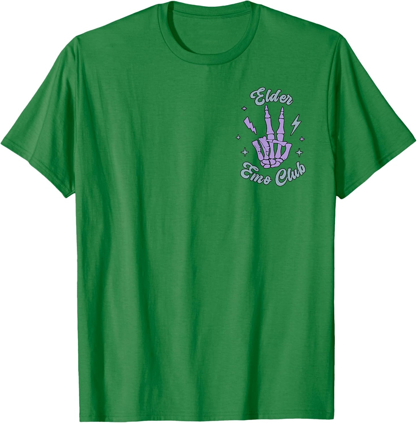 Elder Emo Club Still In My Emo Phase ( 2 Sided) T-Shirt - T-Shirt | Irish Green