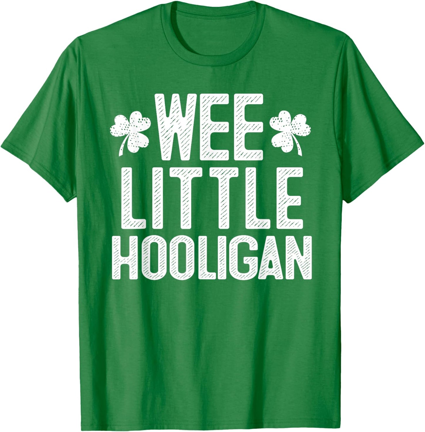 Wee Little Hooligan St Patrick's Day Gift T-Shirt - T-Shirt | Irish Green