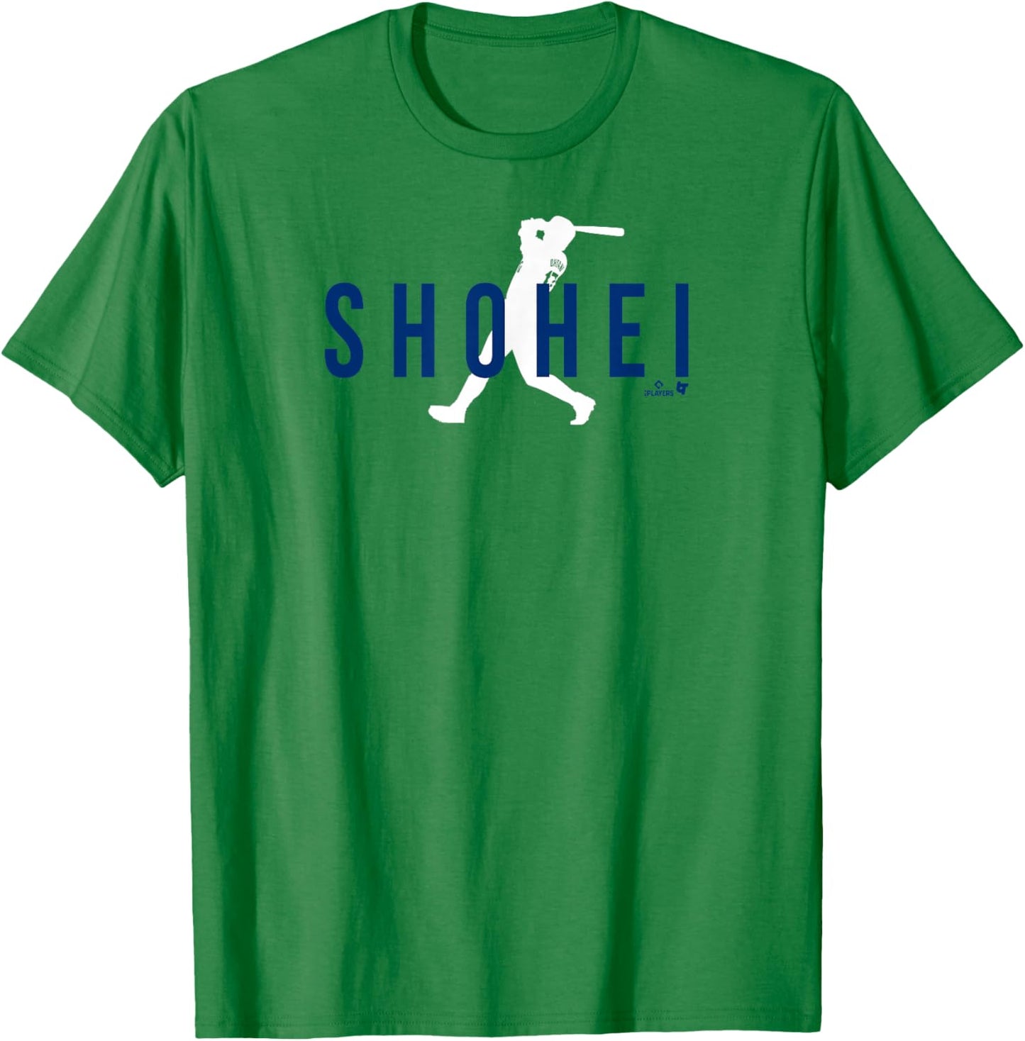 Shohei Ohtani - Silhouette Swing - Los Angeles Baseball T-Shirt - T-Shirt | Irish Green