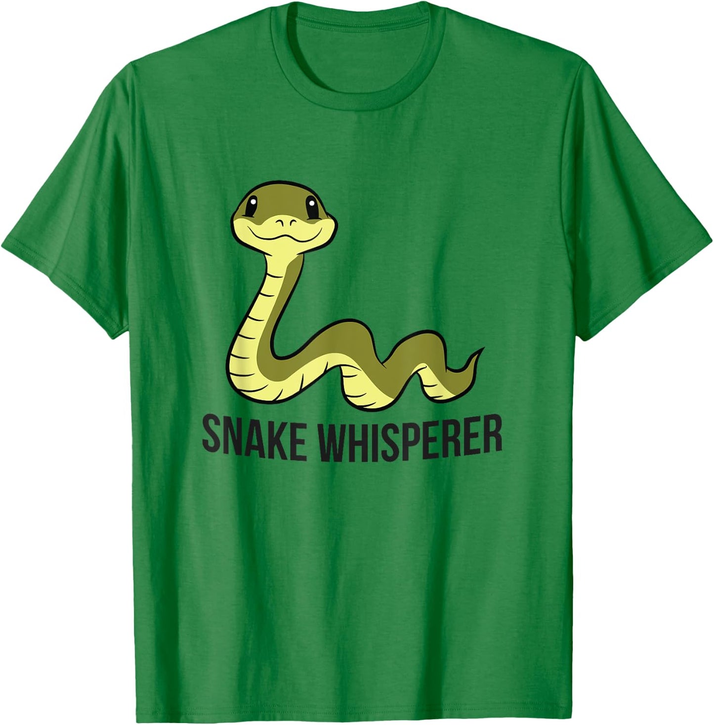 Snake Whisperer Reptile Snake Owner Love Snakes T-Shirt - T-Shirt | Irish Green
