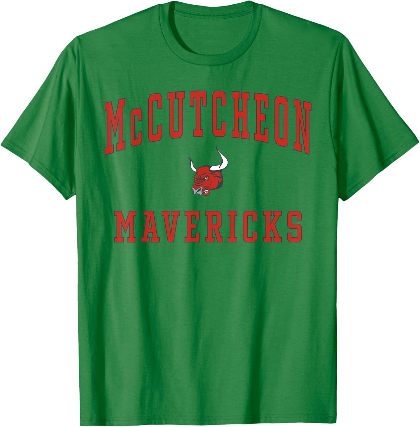 McCutcheon High School Mavericks T-Shirt - T-Shirt | Irish Green
