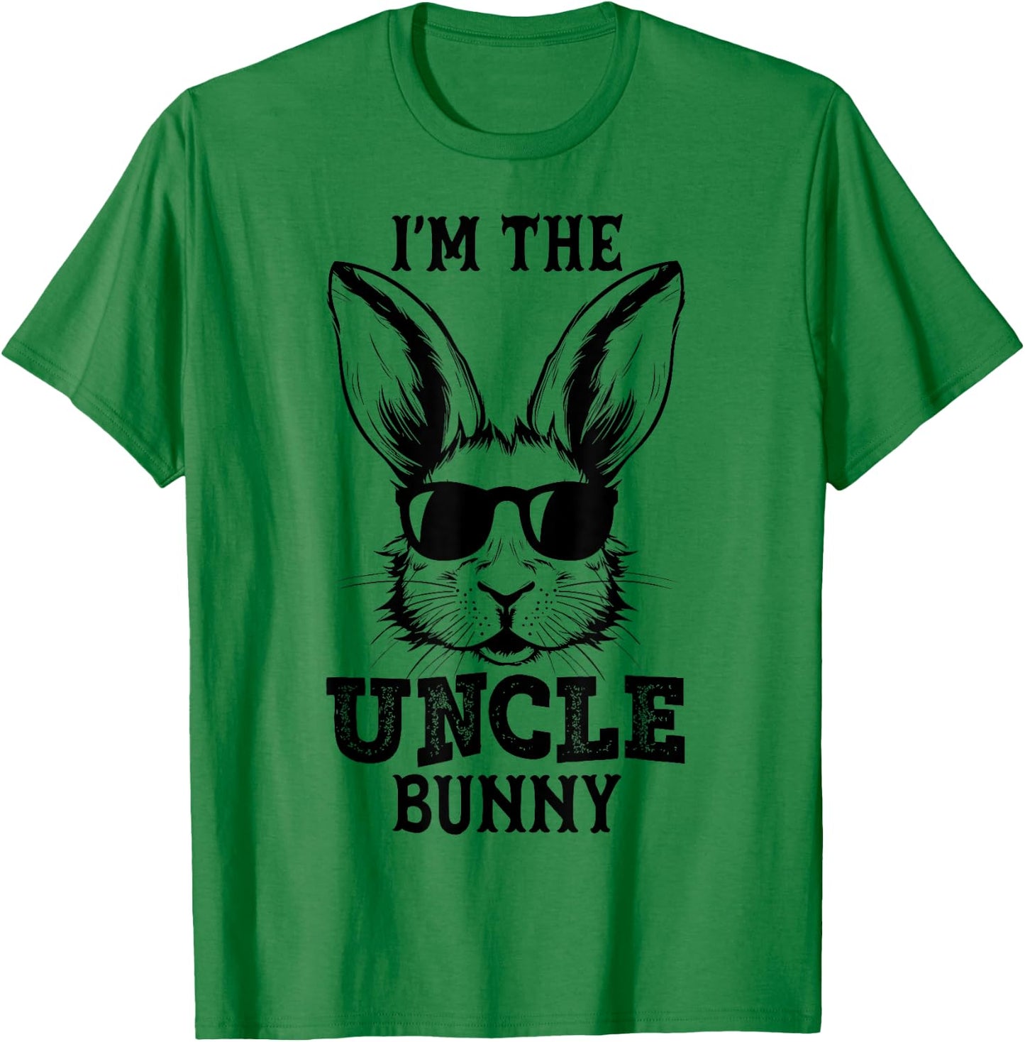 Uncle Bunny Matching Family Group Easter Day Gifts T-Shirt - T-Shirt | Irish Green