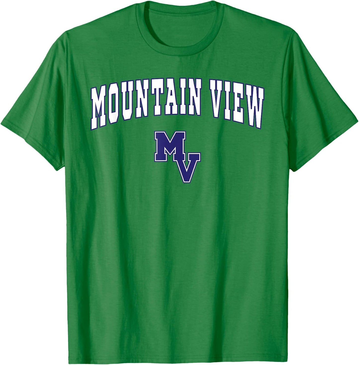 Mountain View High School Thunder T-Shirt - T-Shirt | Irish Green