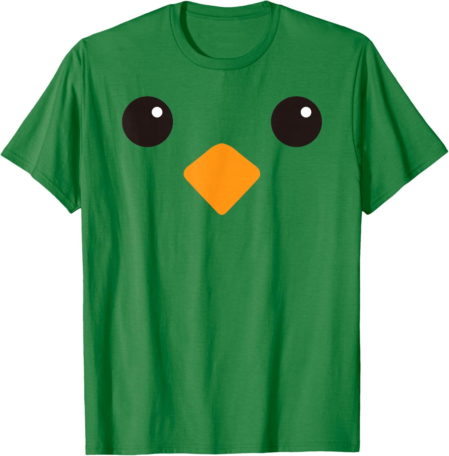 Cute Yellow Chick Face Costume For Kids and Toddlers T-Shirt - T-Shirt | Irish Green