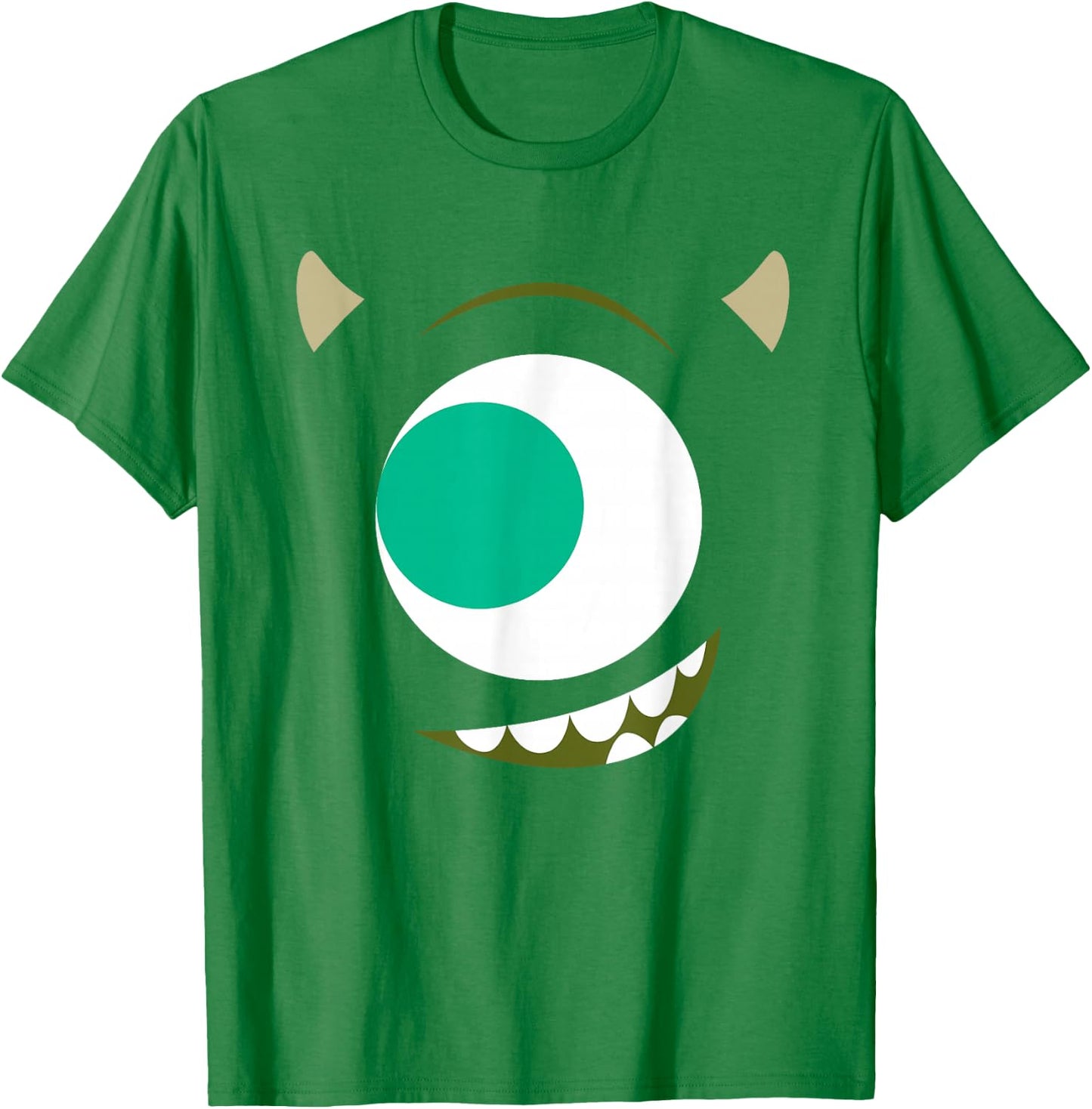 Disney PIXAR Monsters, Inc. Big Face Mike Wazowski Costume T-Shirt - T-Shirt | Irish Green
