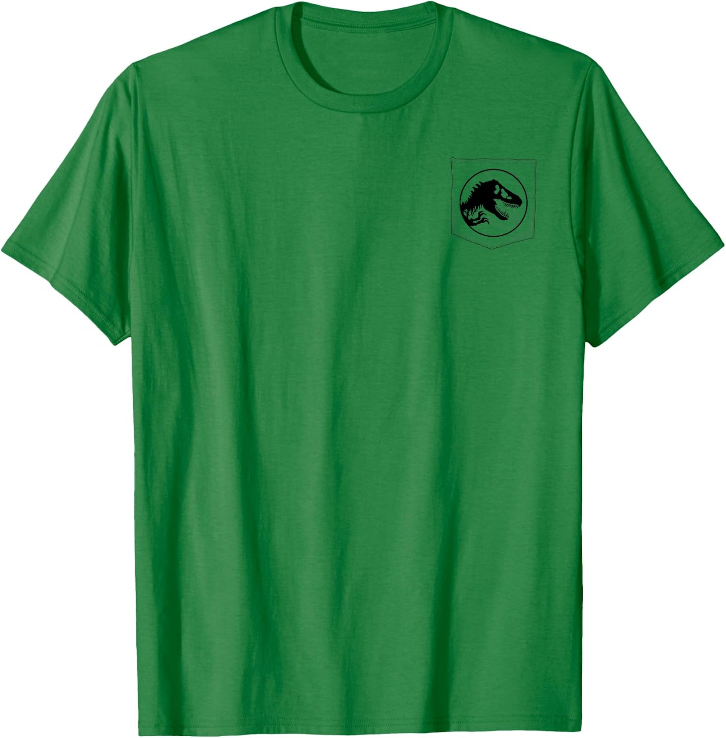 Jurassic World: Camp Cretaceous Camp Counselor Pocket T-Shirt - T-Shirt | Irish Green