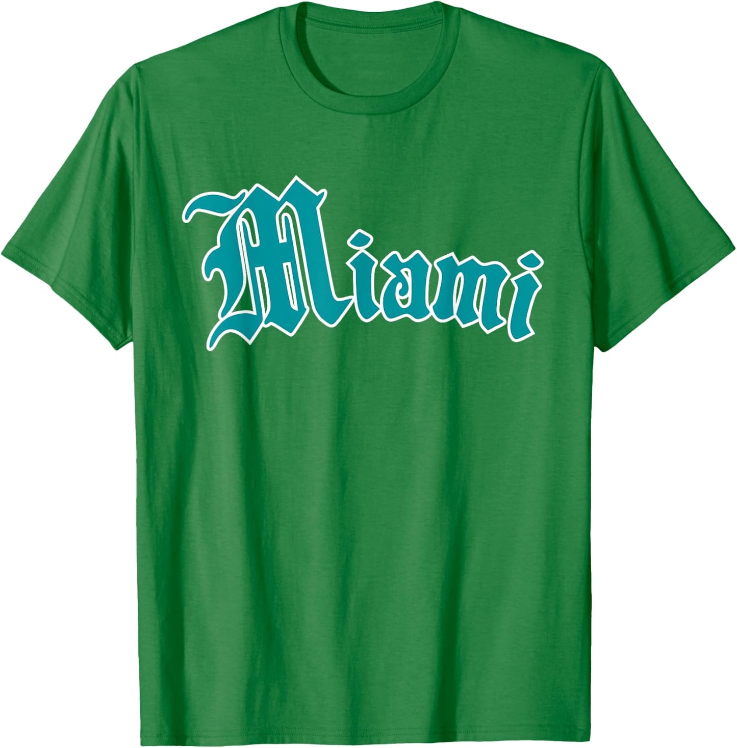 Miami - Florida - Throwback - Hometown Pride Classic Sports T-Shirt - T-Shirt | Irish Green
