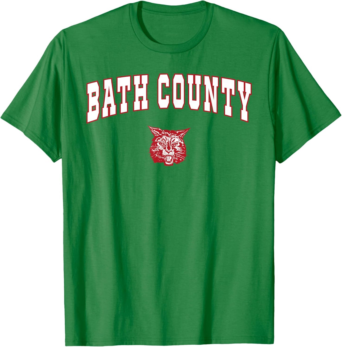 Bath County High School Wildcats T-Shirt - T-Shirt | Irish Green