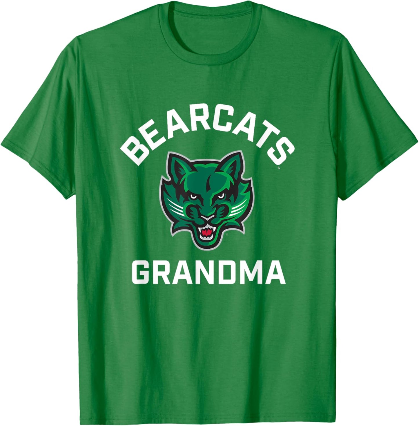 Binghamton University Bearcats Arched Grandma T-Shirt - T-Shirt | Irish Green