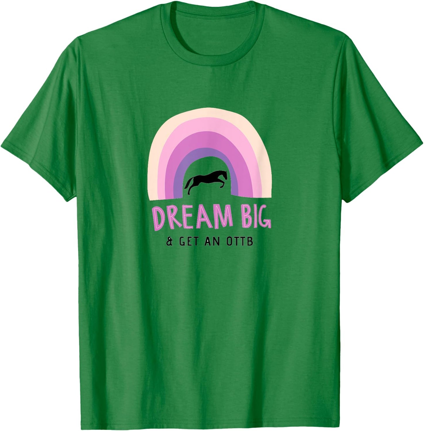 Off Track Thoroughbred, OTTB T-Shirt - T-Shirt | Irish Green
