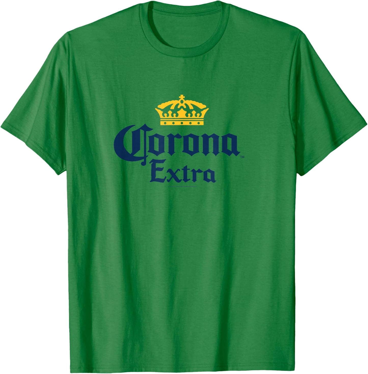 Officially Licensed Corona Extra Crown Logo Small T-Shirt - T-Shirt | Irish Green