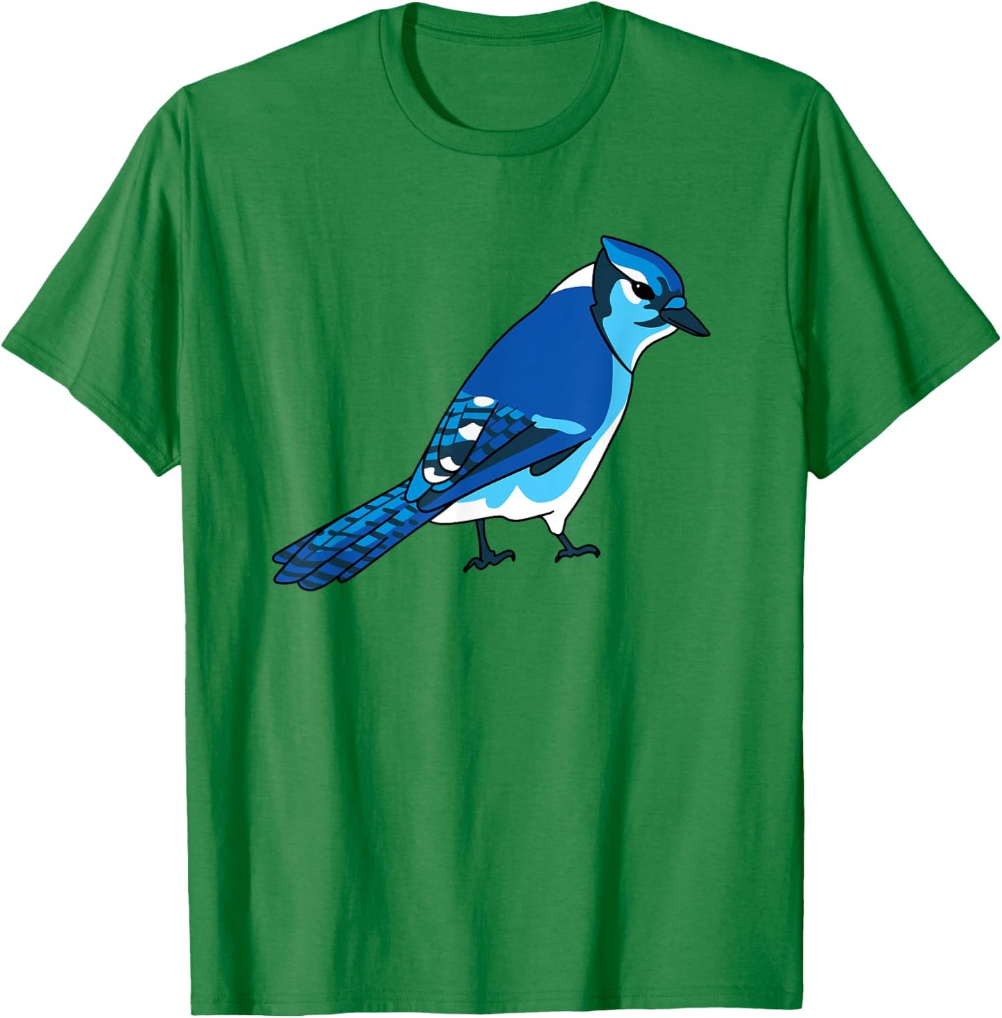 Blue Jay Bird Species T-Shirt - T-Shirt | Irish Green