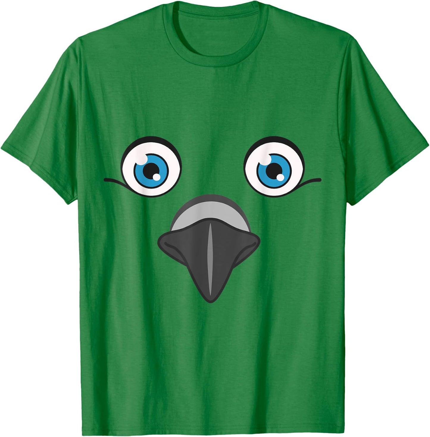 Funny Dove Animal Face Lazy Halloween Costume T-Shirt - T-Shirt | Irish Green