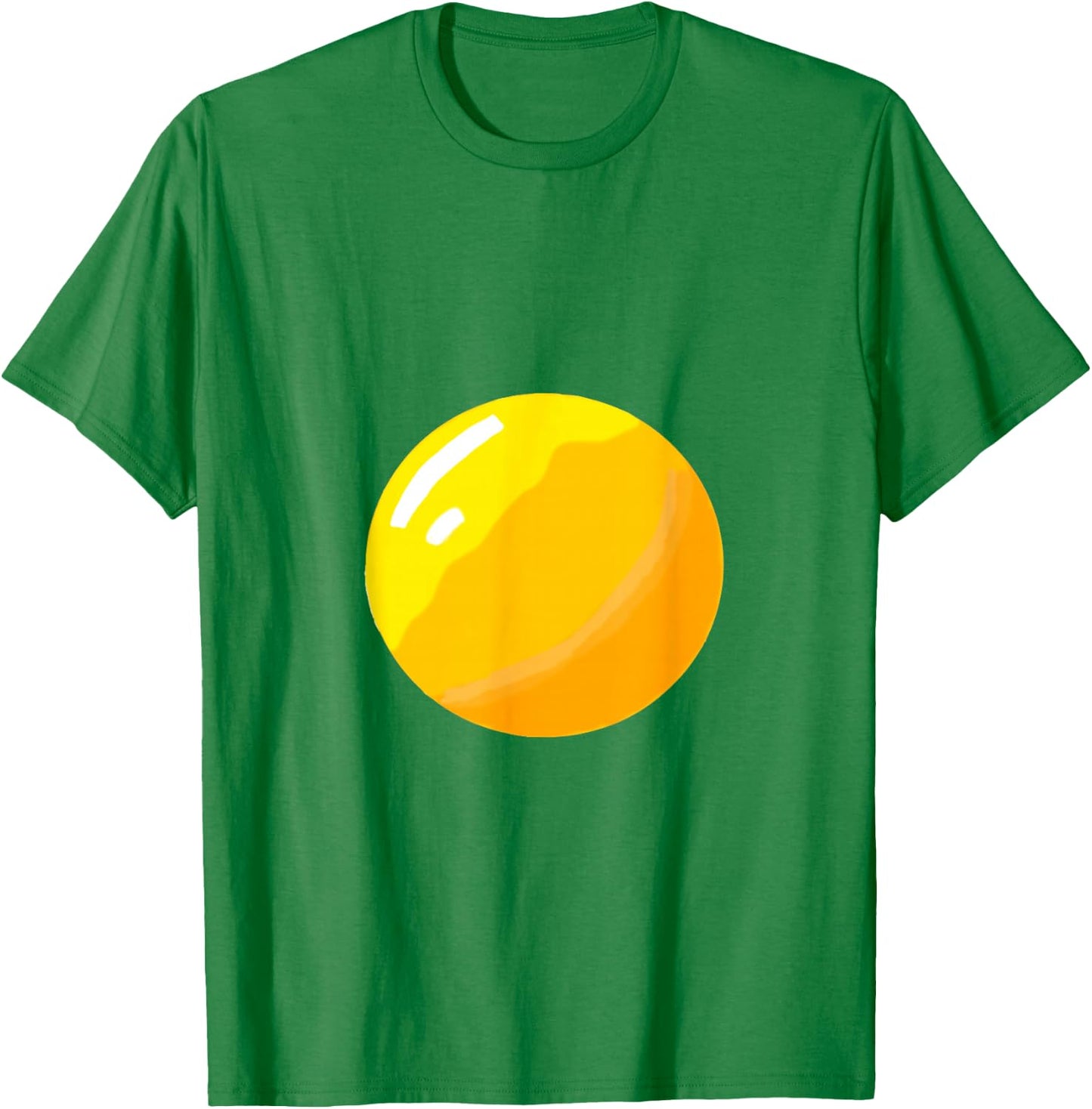 Fried Egg Costume Breakfast Food Sunny Side Up Egg Yolk T-Shirt - T-Shirt | Irish Green