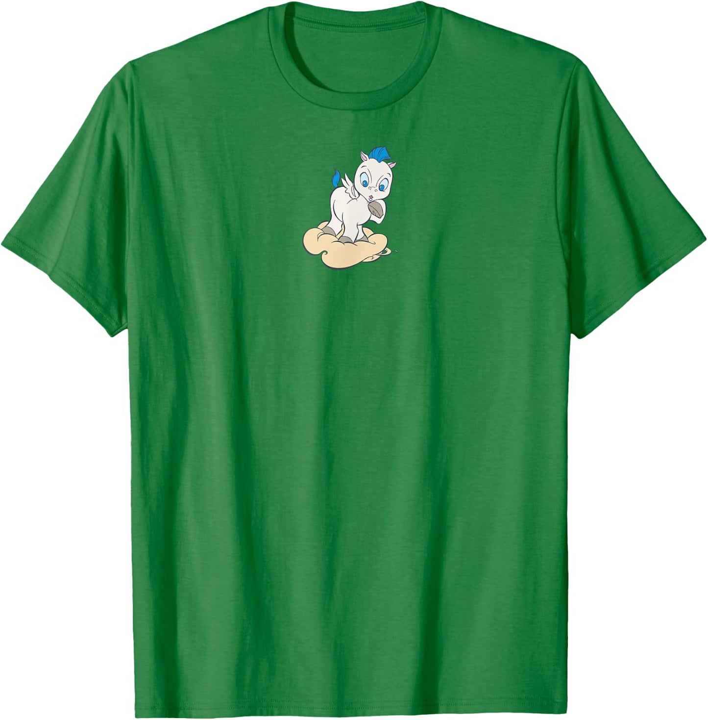Disney Hercules Cute Little Pegasus Floating Chest Portrait T-Shirt - T-Shirt | Irish Green