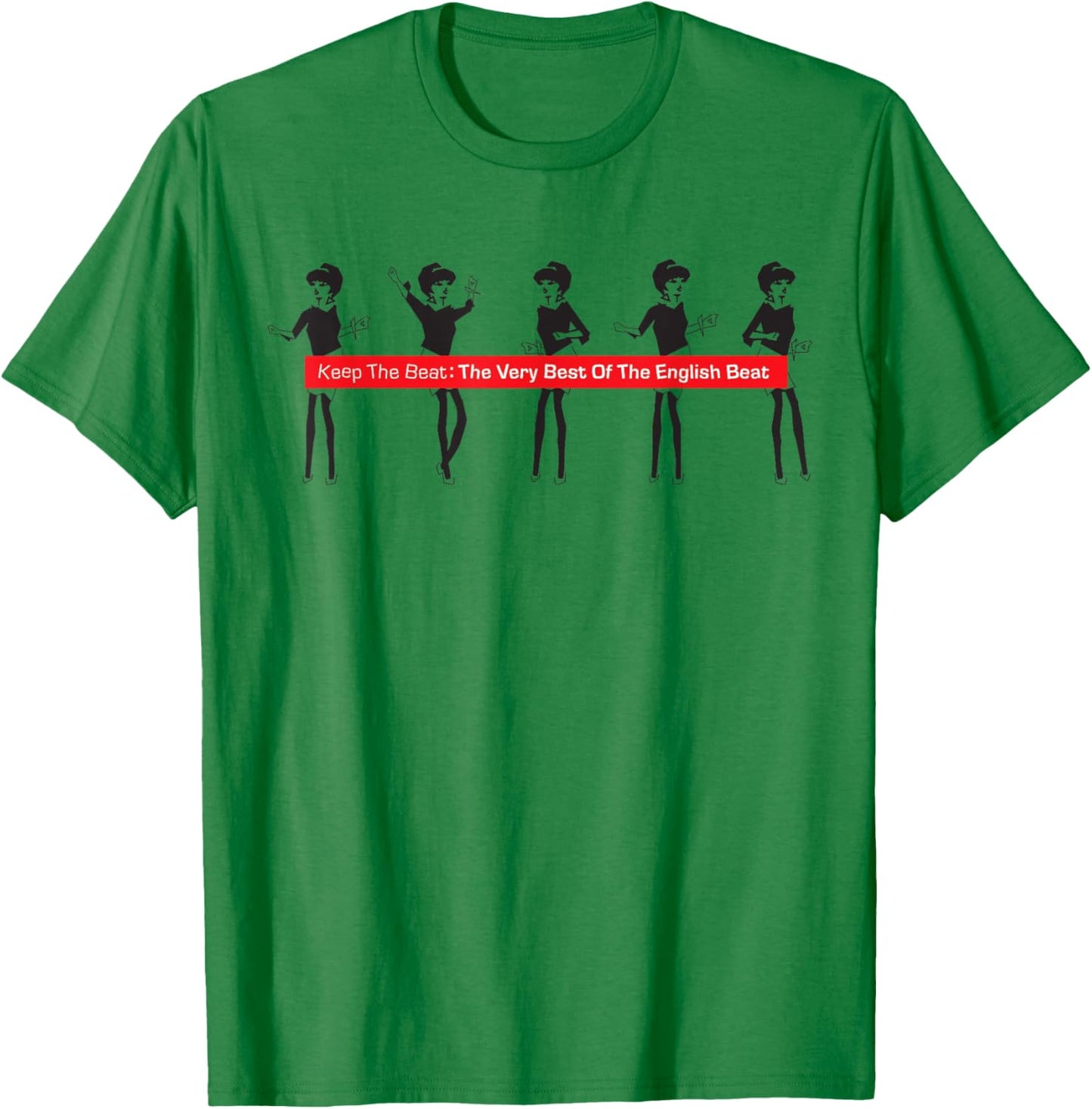 The English Beat Keep The Beat T-Shirt - T-Shirt | Irish Green