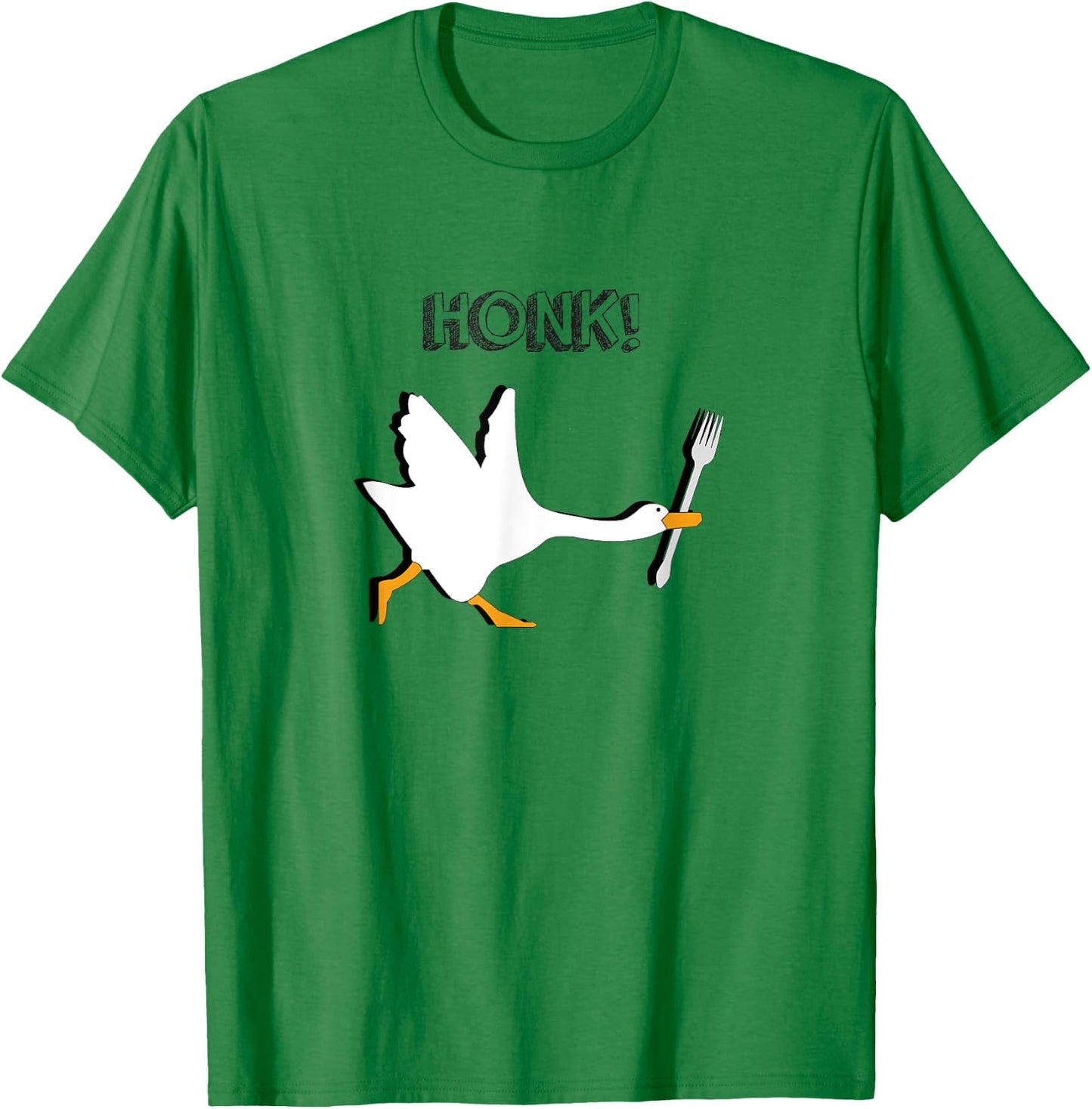 Funny Untitled Goose Meme - HONK T-Shirt - T-Shirt | Irish Green