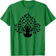 Yoga Pose Tree Meditation Yoga Lover Gift T-Shirt - T-Shirt | Irish Green