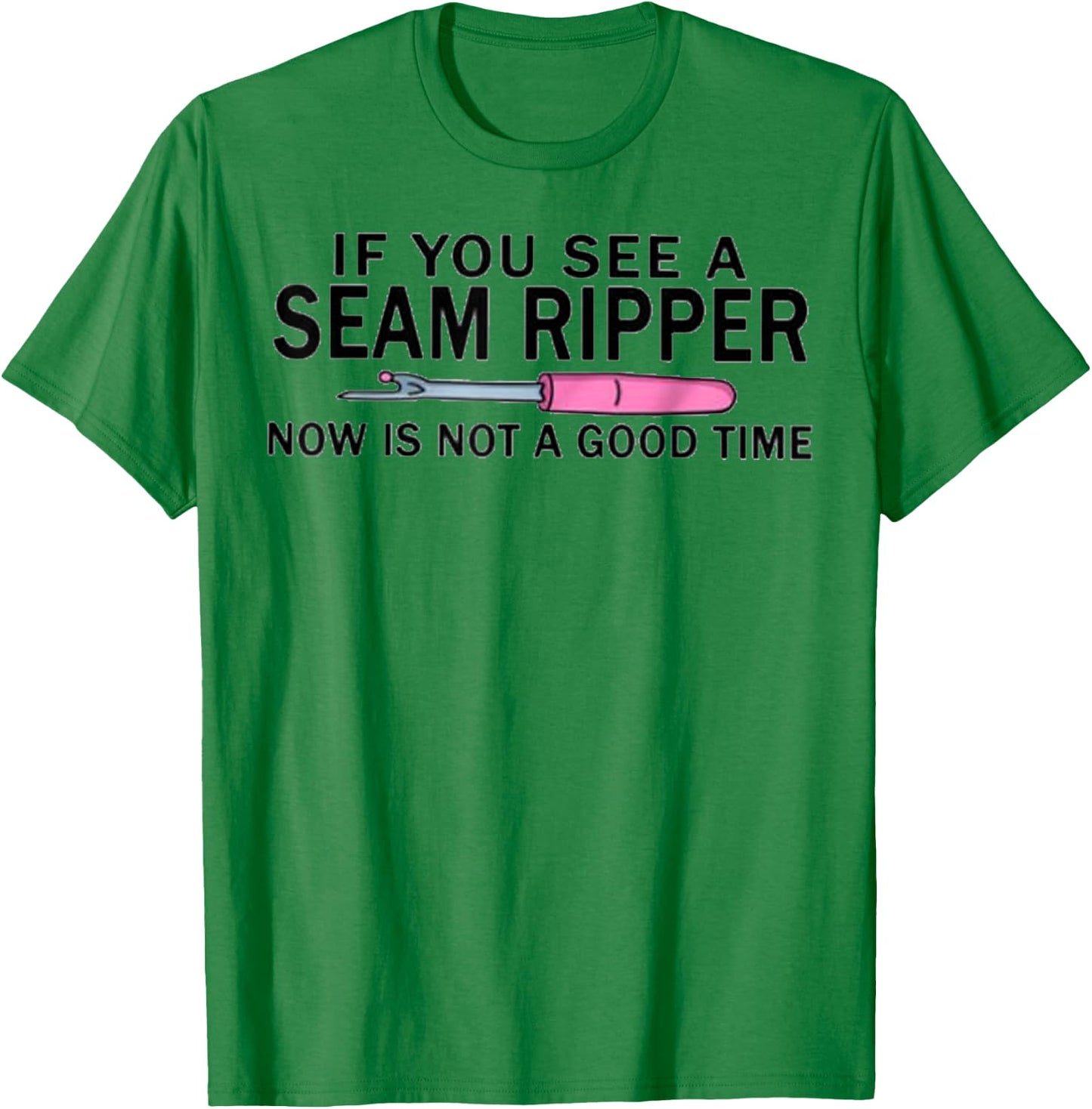 Funny Quilting Quilter Seamstress Fabric Sewing T-Shirt - T-Shirt | Irish Green