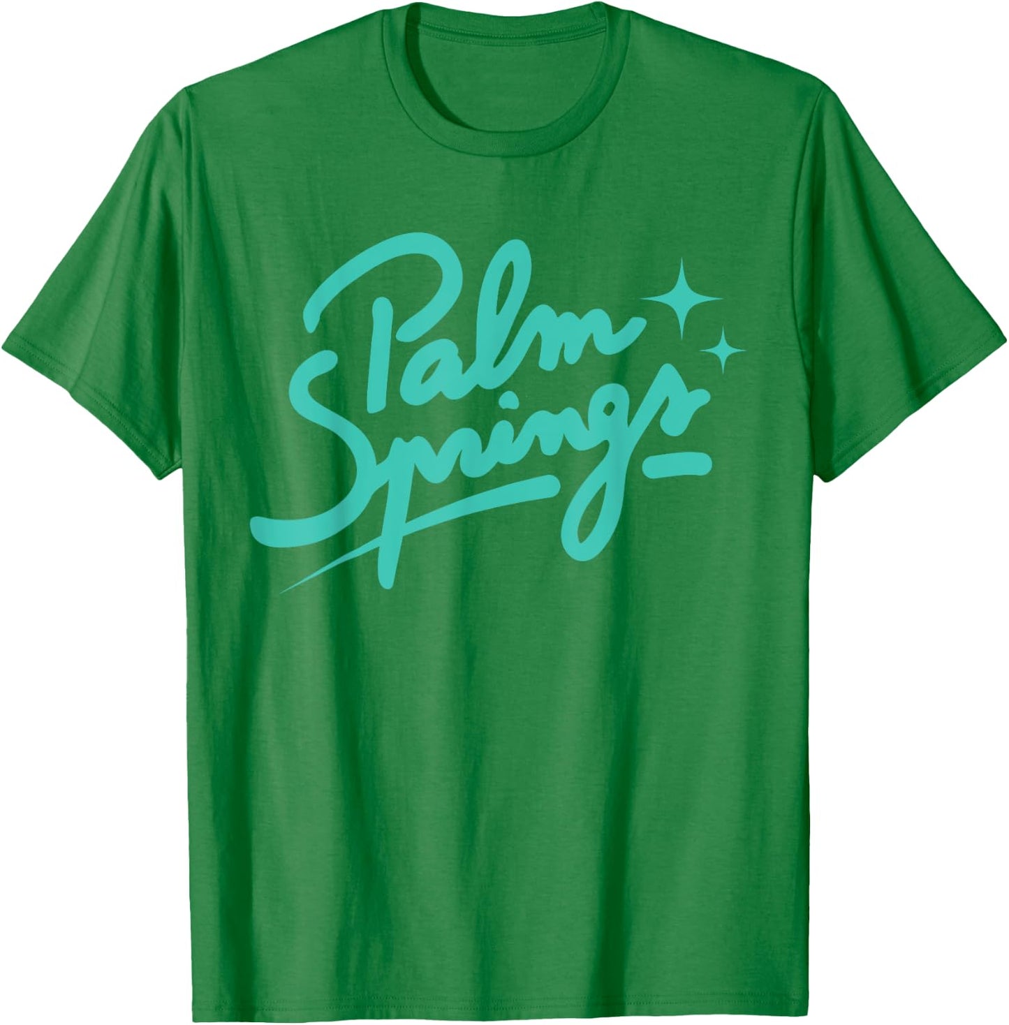 Palm Springs California Vacation Retro T-Shirt - T-Shirt | Irish Green
