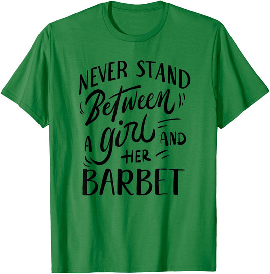 Dog Owner Gift A Girl And Her Barbet T-Shirt - T-Shirt | Irish Green
