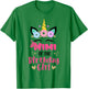 Mimi Of The Birthday Girl Family Matching Unicorn Birthday T-Shirt - T-Shirt | Irish Green