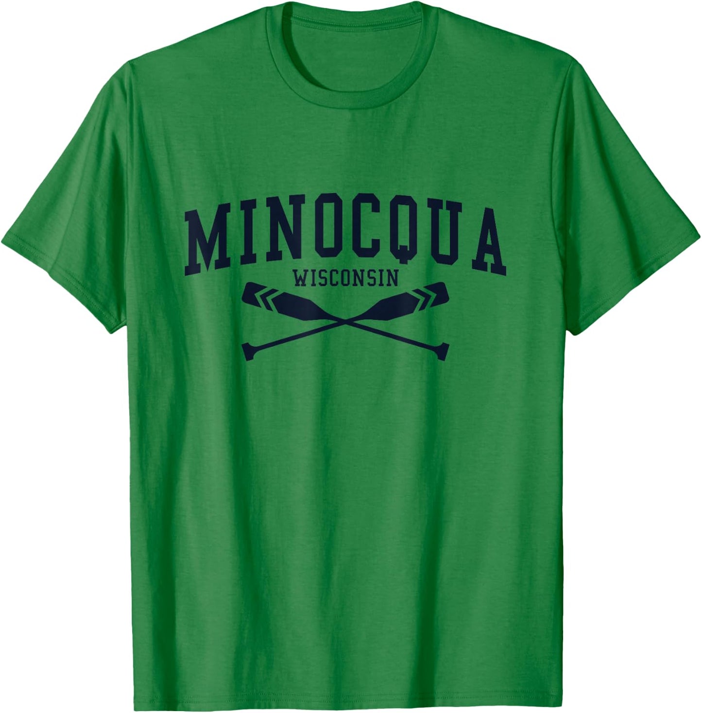 Minocqua Wisconsin T-Shirt - T-Shirt | Irish Green