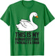 Swan Baby Gift This Is My Human Costume I'm Really A Swan T-Shirt - T-Shirt | Irish Green