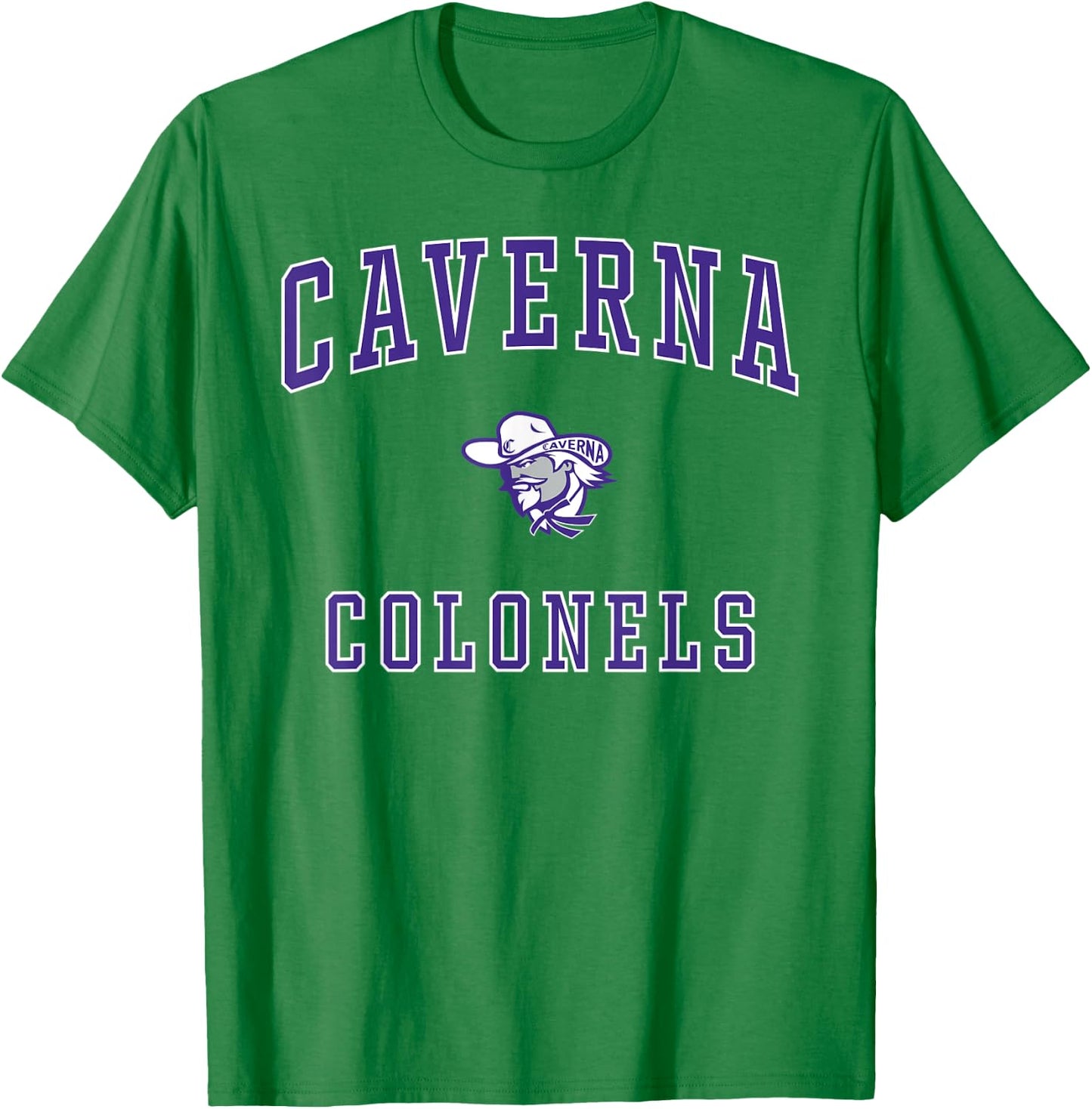 Caverna High School Colonels T-Shirt - T-Shirt | Irish Green