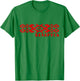 Belarus National Ornament Pattern Old Flag Pagonya T-Shirt - T-Shirt | Irish Green