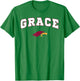 Grace Baptist Academy Golden Eagles T-Shirt - T-Shirt | Irish Green