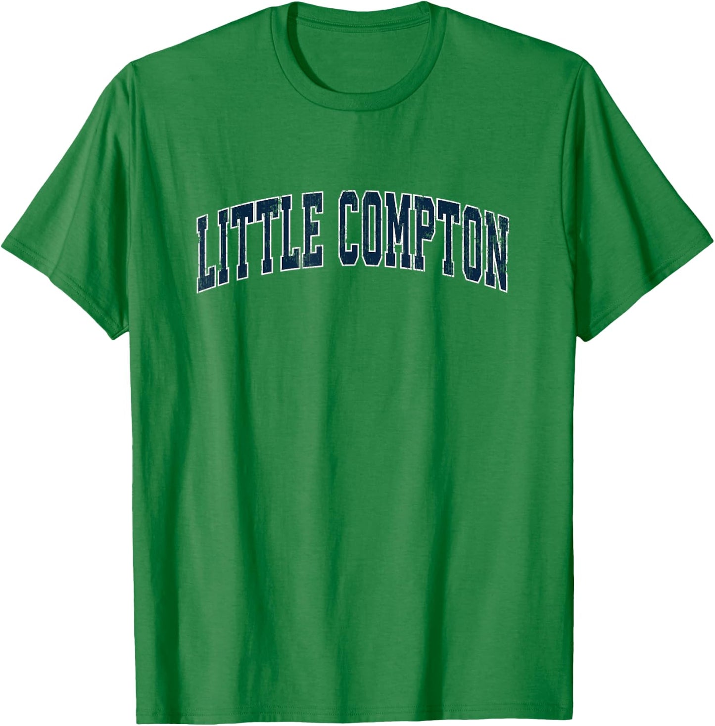Little Compton Rhode Island RI Vintage Sports Design Navy De T-Shirt - T-Shirt | Irish Green