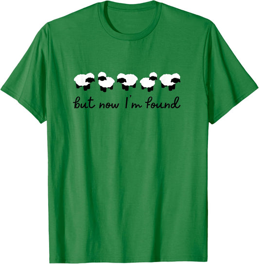 Parable of The Lost Sheep Christian Cottagecore Kawaii Lamb T-Shirt - T-Shirt | Irish Green