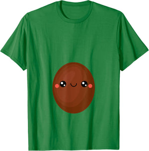 Funny Kawaii Avocado Pregnancy Halloween Costume Women's T-Shirt - T-Shirt | Irish Green