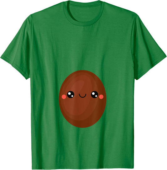 Funny Kawaii Avocado Pregnancy Halloween Costume Women's T-Shirt - T-Shirt | Irish Green